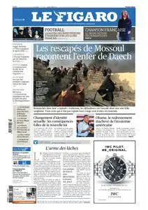 Le Figaro du Vendredi 28 Octobre 2016