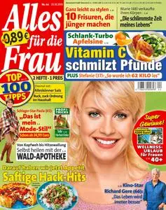 Alles für die Frau – 23. Oktober 2015
