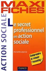 Michel Boudjemaï, "Le secret professionnel en action sociale" (repost)