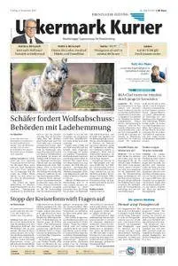 Nordkurier - Prenzlauer Zeitung - 03. November 2017