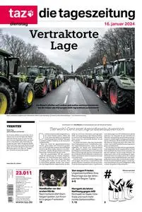 taz die tageszeitung  - 16 Januar 2024