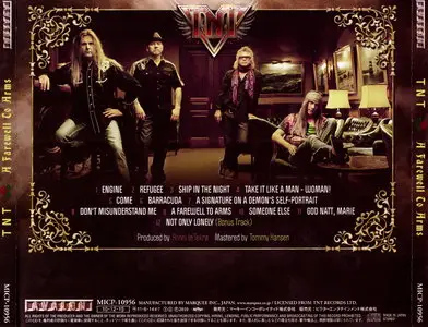 TNT - A Farewell To Arms (2010) [Japanese Ed.]
