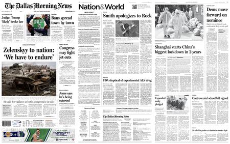 The Dallas Morning News – March 29, 2022