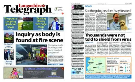 Lancashire Telegraph (Burnley, Pendle, Rossendale) – April 30, 2021
