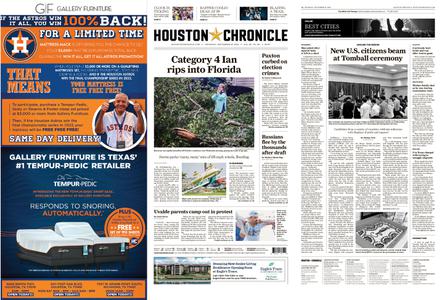 Houston Chronicle – September 29, 2022