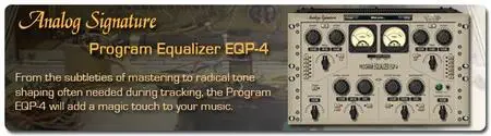 NomadFactory Program Equalizer EQP-4 VST RTAS v1.3