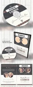 GraphicRiver Vintage Wedding DVD Covers & Disc Label