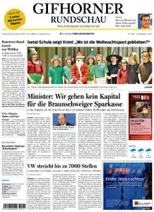 Gifhorner Rundschau - Wolfsburger Nachrichten - 22. Dezember 2018