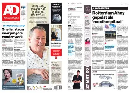 Algemeen Dagblad - Hoeksche Waard – 27 maart 2020