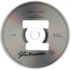 Karlheinz Stockhausen - Samstag aus Licht (1992) {4CD Set Stockhausen-Verlag No. 34}