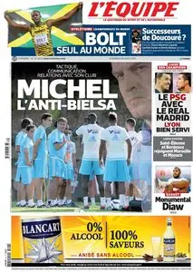 L'Equipe du Vendredi 28 Août 2015