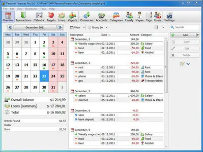 Personal Finances Pro v5.0 Multilanguage 