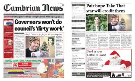 Cambrian News Arfon & Dwyfor – 10 December 2021