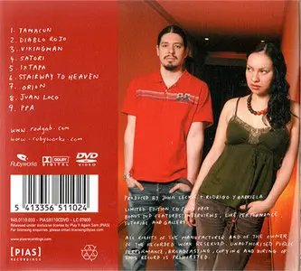 Rodrigo Y Gabriela - Rodrigo Y Gabriela (2007, PIAS # PIASR110CDVD) [Ltd. Ed. w/ DVD] {RE-UP}