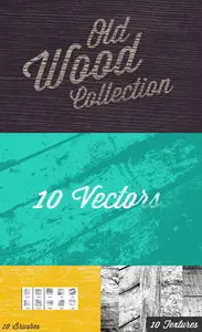 Vector Old Wood Collection - Bonus Brushes and Textures