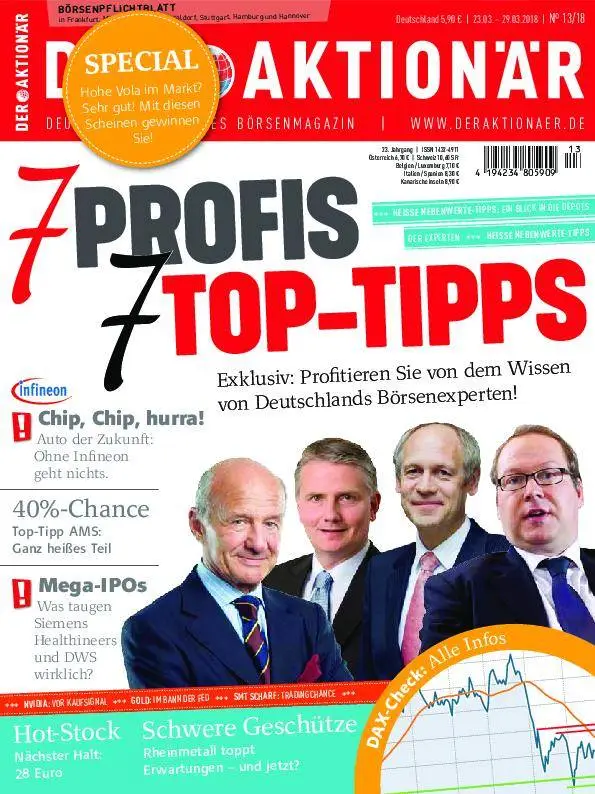 Der Aktionär - 23. März 2018