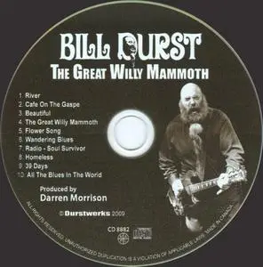 Bill Durst - The Great Willy Mammoth (2009) {Durstwerks CD 8882}