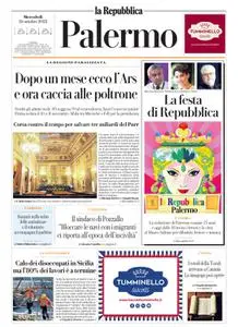 la Repubblica Palermo - 26 Ottobre 2022