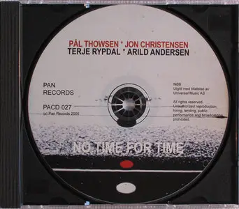 Pal Thowsen/Jon Christensen/Terje Rypdal/Arild Andersen - No Time For Time (1977) {PACD 027}