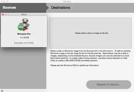 Winclone Pro 5.1 Mac OS X