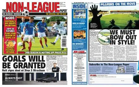 The Non-league Football Paper – July 14, 2019