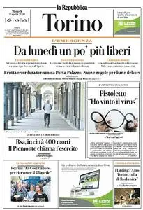 la Repubblica Torino - 21 Aprile 2020