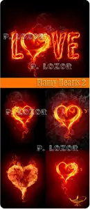 Flamy Hearts 2