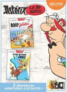 René Goscinny, Albert Uderzo, "Astérix : Astérix Gladiateur / Le Tour de Gaule d'Astérix", 2 CD audio