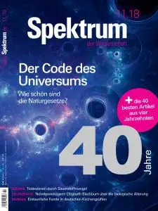 Spektrum der Wissenschaft - November 2018