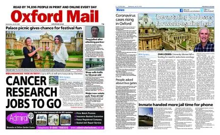 Oxford Mail – July 29, 2020