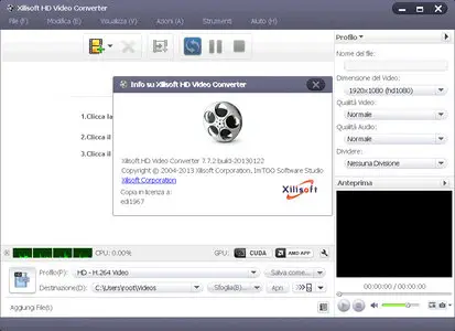 Xilisoft HD Video Converter 7.7.2 build 20130122