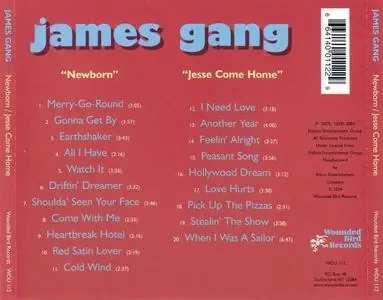 James Gang - Newborn `75 & Jesse Come Home `76 (2004)