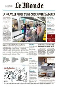 Le Monde du Mardi 12 Mai 2020