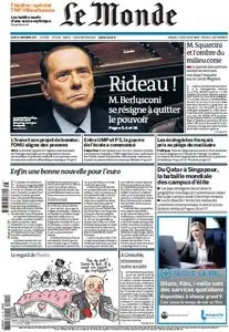Le Monde & Suppléments du Jeudi 10 Novembre 2011