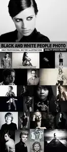 Black And White People Photo - 25 HQ Images