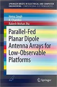 Parallel-Fed Planar Dipole Antenna Arrays for Low-Observable Platforms (Repost)
