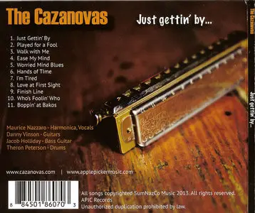 The Cazanovas - Just gettin' by... (2013)