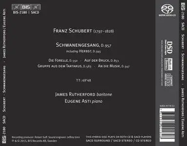 James Rutherford, Eugene Asti - Schubert: Schwanengesang (2015)