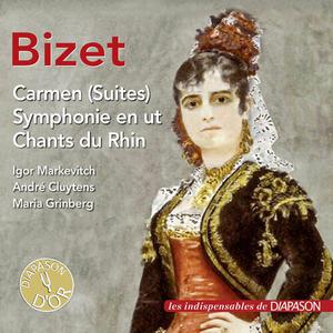 Georges Bizet, Igor Markevitch, André Cluytens, Maria Grinberg - Bizet: Carmen Suites, Symphonie en Ut & Chants du Rhin (2022)