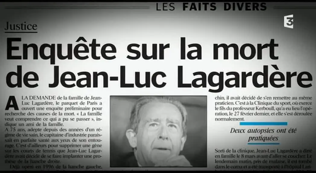 (Fr3) Jean-Luc Lagardère, mortelle épopée (2015)