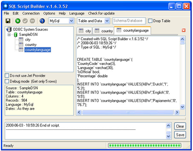 SQL Script Builder 1.6.3.52