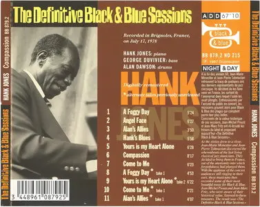 Hank Jones - Compassion (1978) [Remastered 1997]