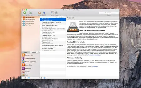 Feeder v2.5.5 Mac OS X
