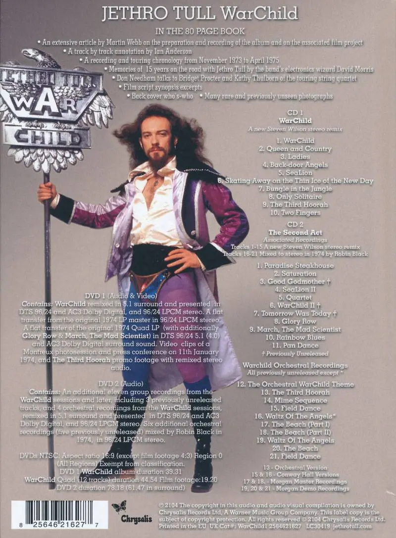 Jethro tull cd. Jethro Tull - Stand up.