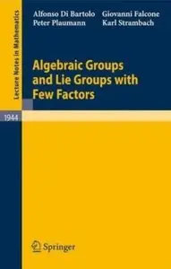 Algebraic Groups and Lie Groups with Few Factors