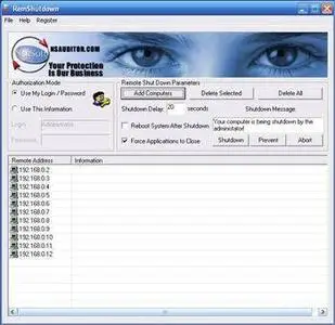  NSAUDITOR RemShutdown v2.1
