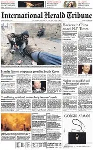 International Herald Tribune Asia from Friday, 01. February 2013