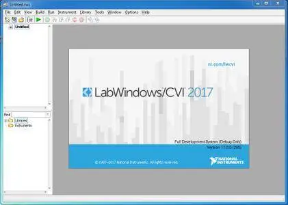 NI LabWindows/CVI 2017 with Real-Time Module