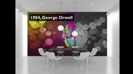 Introduction to Book Cover Design. Redesigning Orwell
