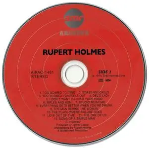 Rupert Holmes - Rupert Holmes (1975) [2008, Japan] {Paper Sleeve Mini-LP CD}